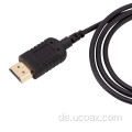 Schwarzer Micro HDMI zum HDMI -Kabel